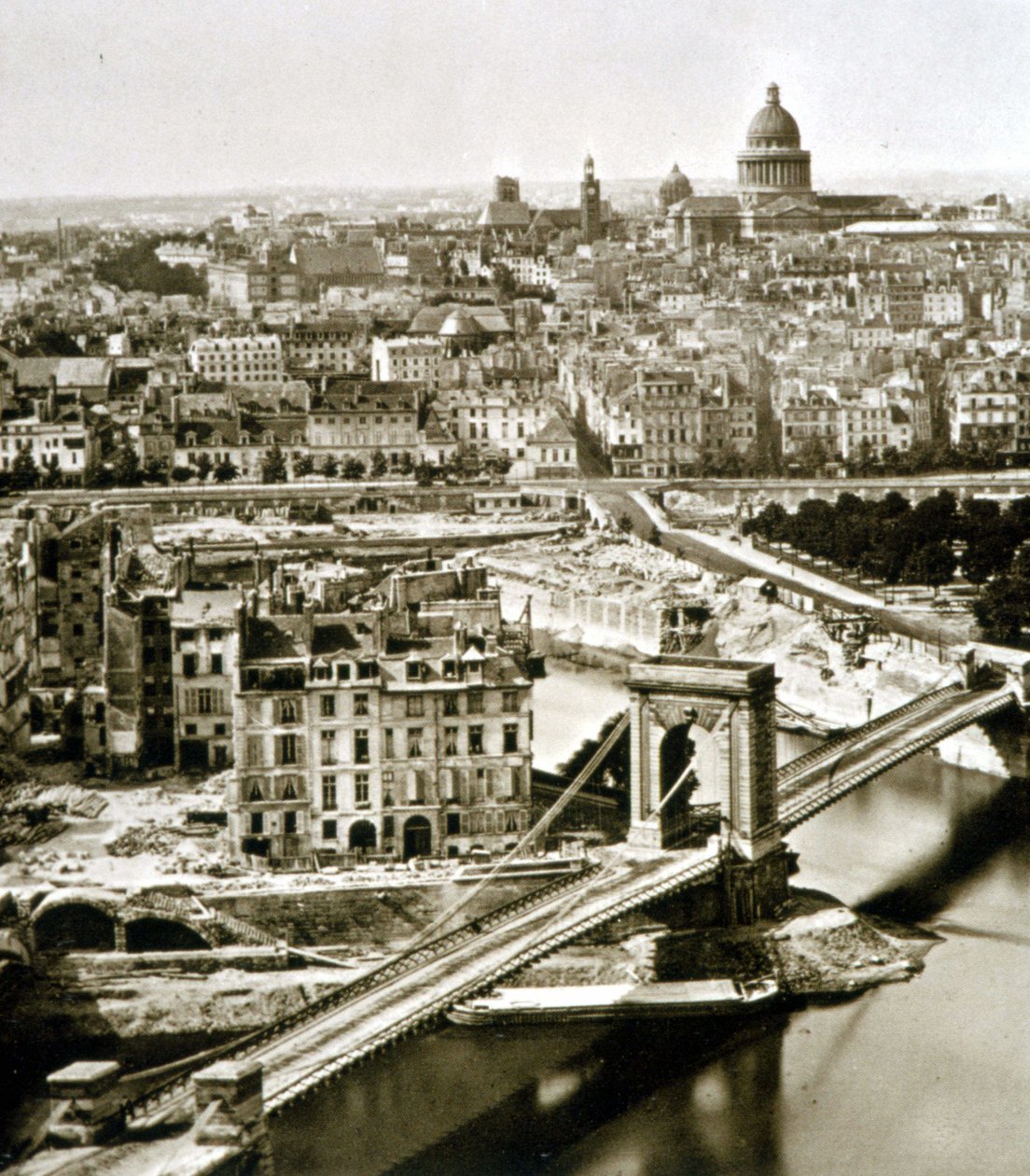 De store verkene i Paris: piercingen av Rue du Bellay av Unknown photographer