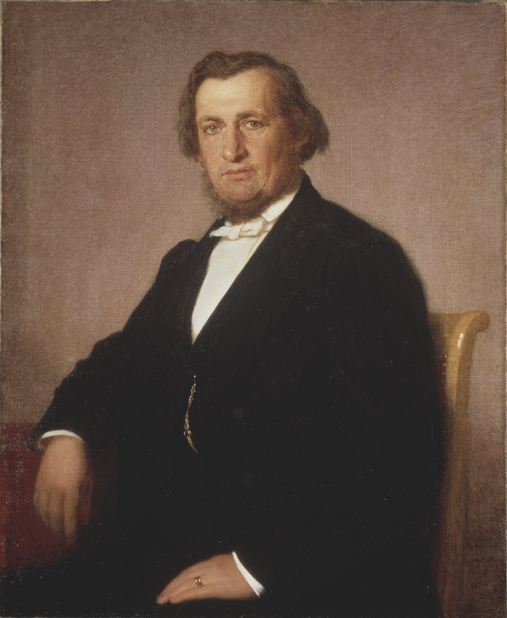 André Oskar Wallenberg, ca. 1870 (olje på lerret) av Uno Troili