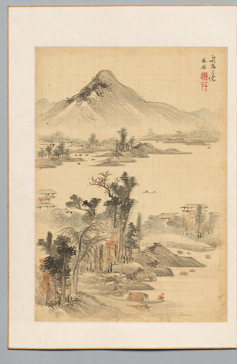 Landskap av Uragami Shunkin