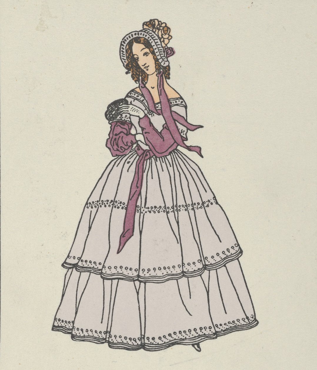 Biedermeier-mote, 1908. av Urban Janke