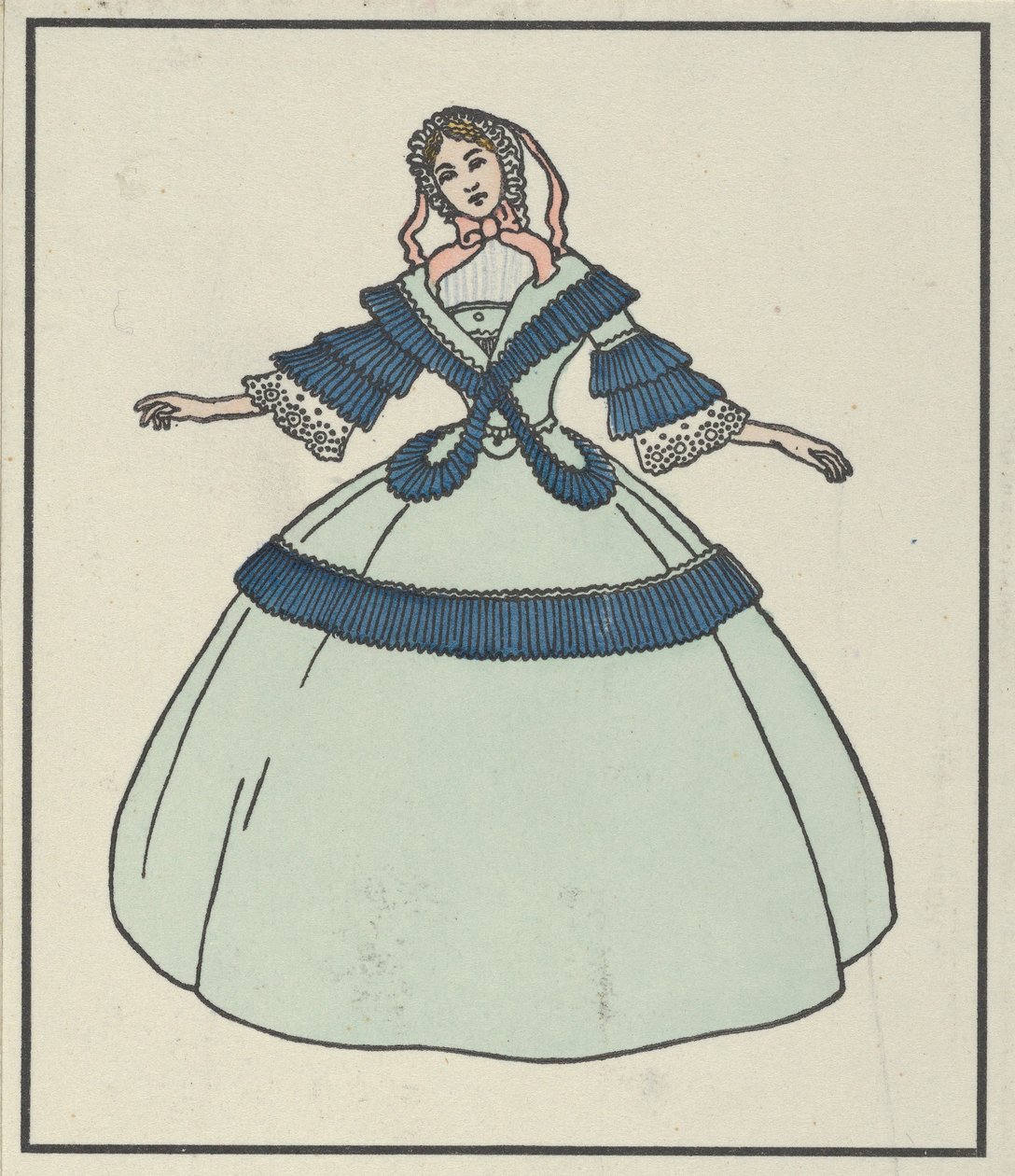 Biedermeier-mote, 1908. av Urban Janke