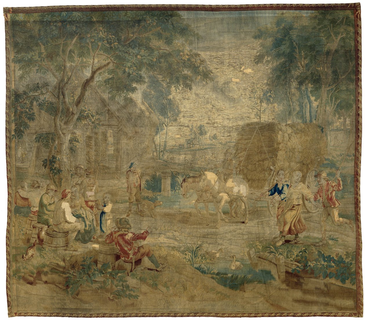 Avlingens retur Folkeliv til Teniers (serietittel) av Urbanus Leyniers