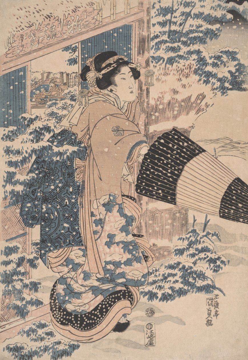 Uten tittel, ca. 1830 av Utagawa Kunisada