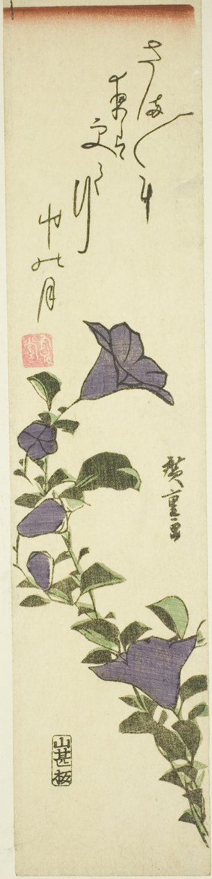 Kinesiske klokkeblomster av Utagawa Hiroshige