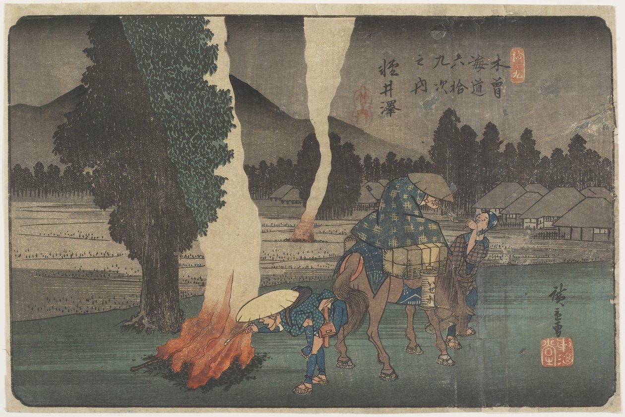 av. 19 Karuizawa, 1830-1844 av Utagawa Hiroshige