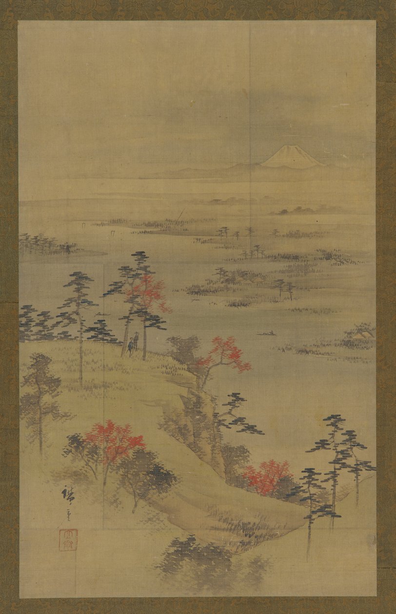 Høstlandskap, midten av 1800-tallet. av Utagawa Hiroshige II