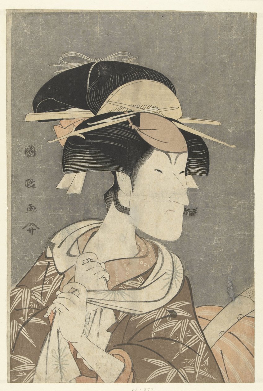 Del s Tepo RT Ret Van Nakayama Tomi Saburo av Utagawa Kunimasa