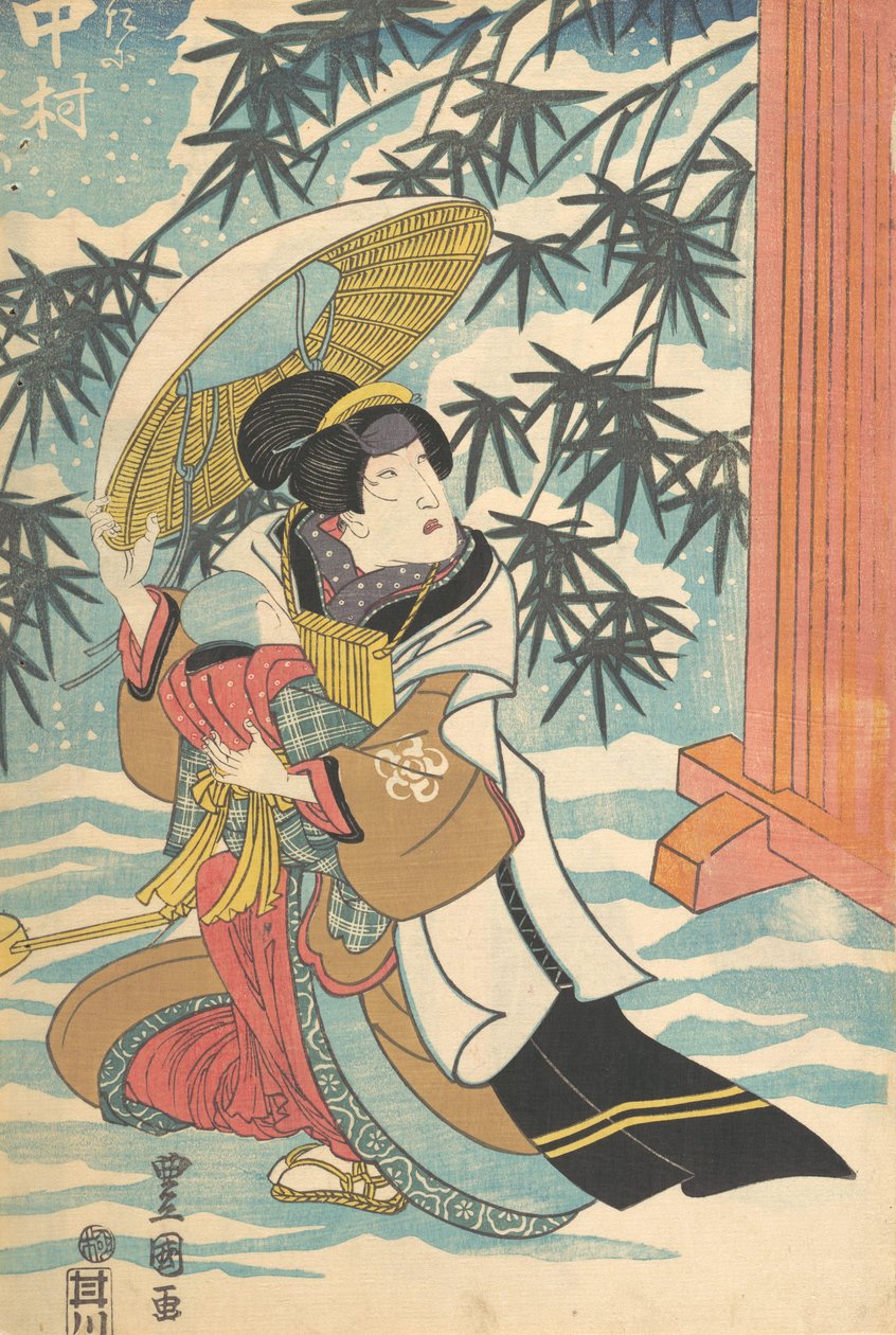 Trykk, 1800-tallet., 1800-tallet. av Utagawa Kunisada