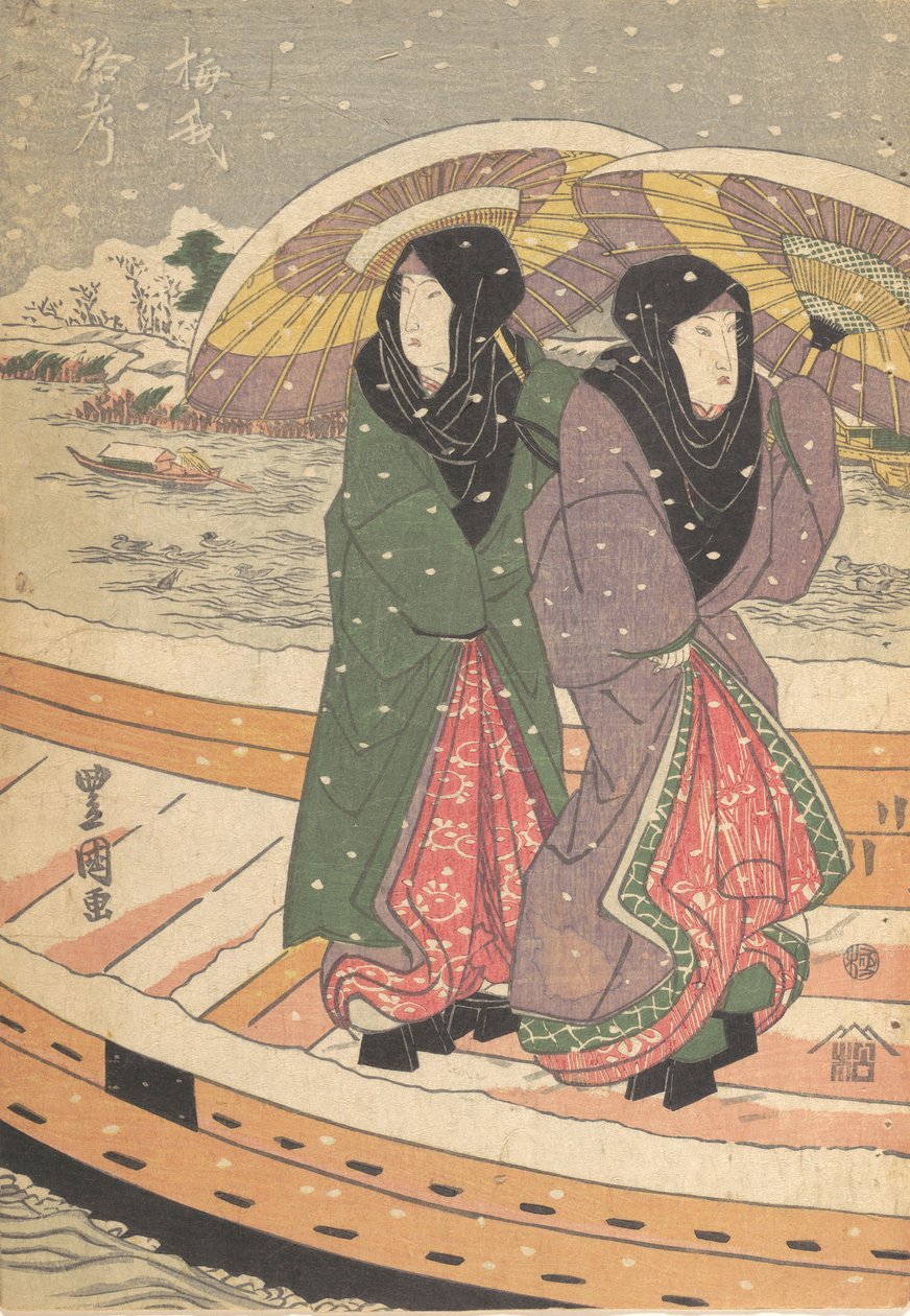 Trykk, 1800-tallet., 1800-tallet. av Utagawa Kunisada