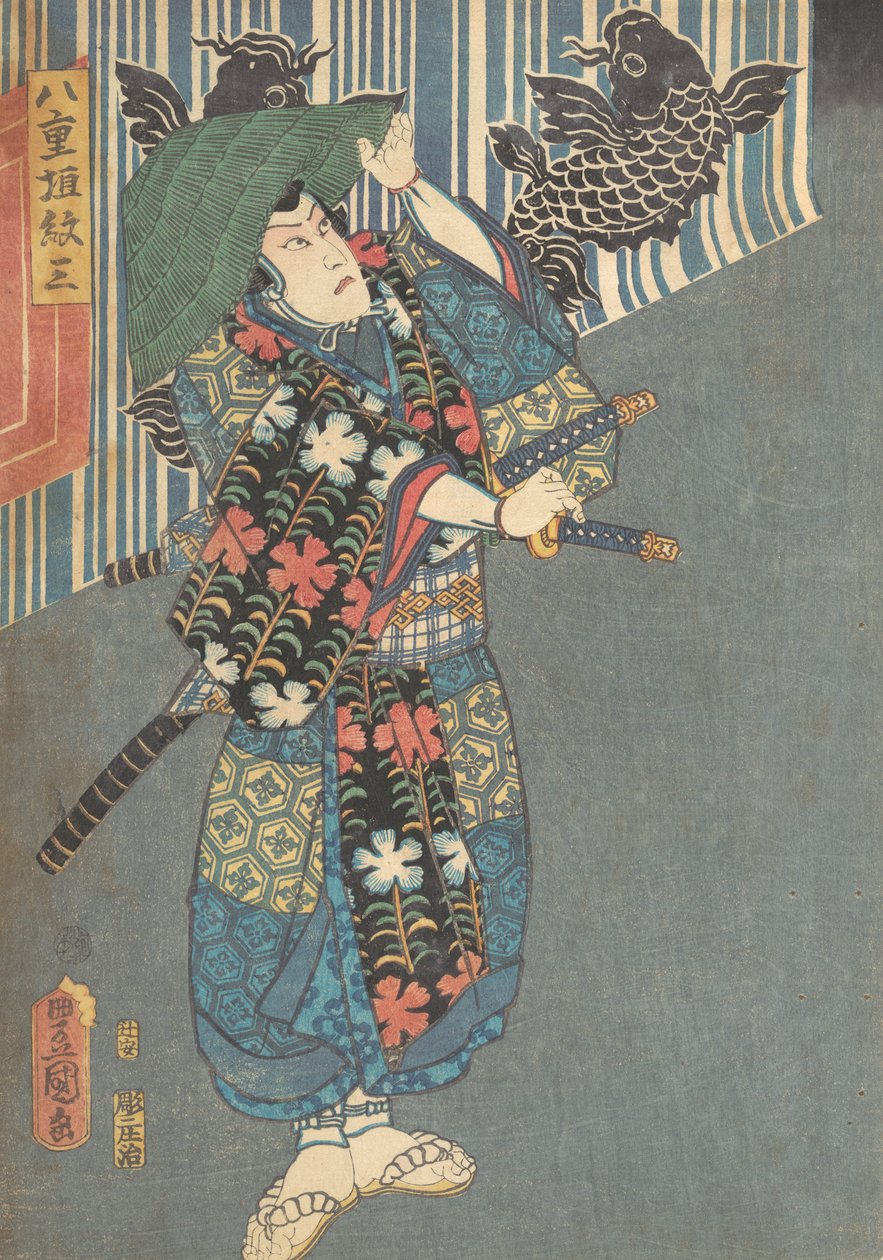 Trykk, 1800-tallet., 1800-tallet. av Utagawa Kunisada