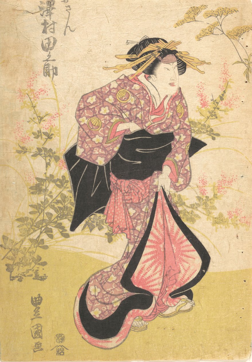 Trykk, 1800-tallet., 1800-tallet. av Utagawa Kunisada