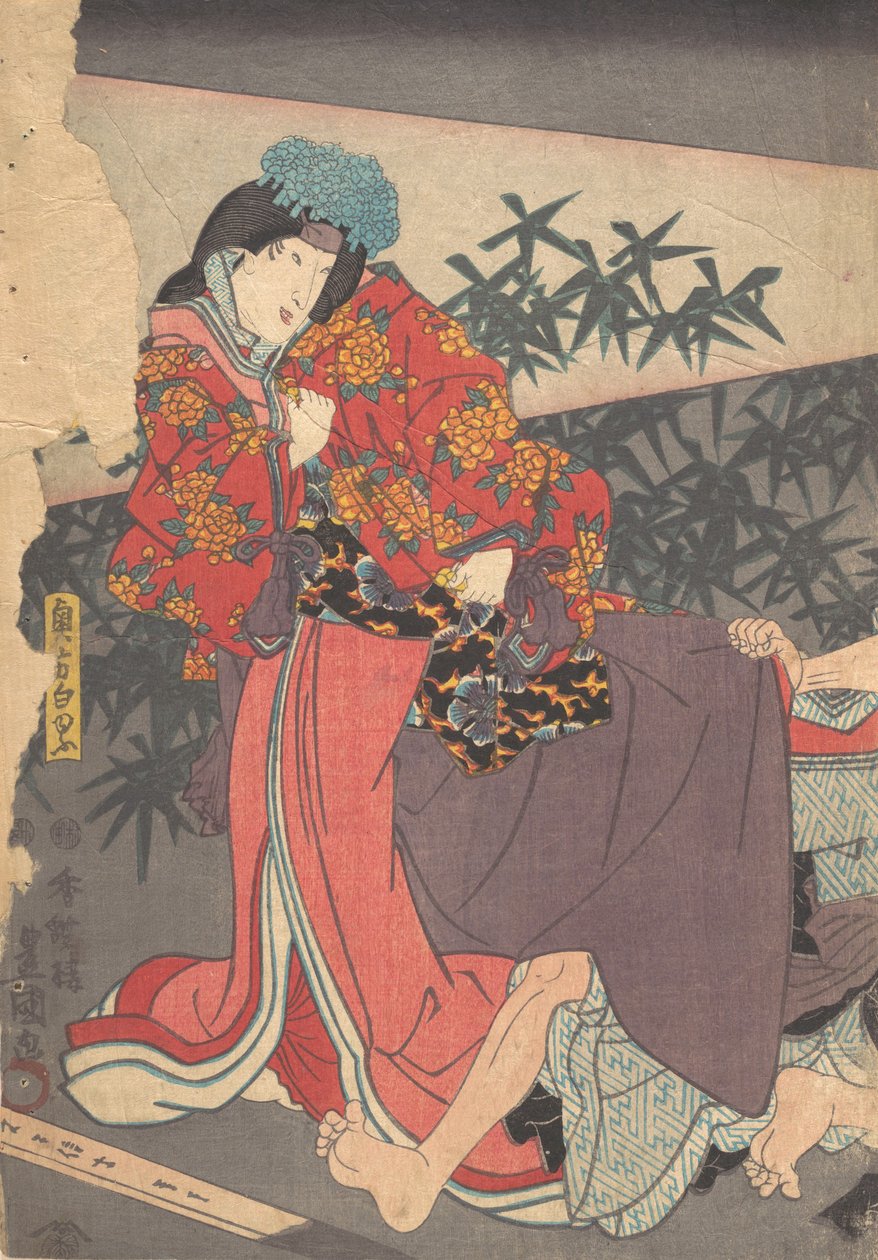 Trykk, 1800-tallet., 1800-tallet. av Utagawa Kunisada