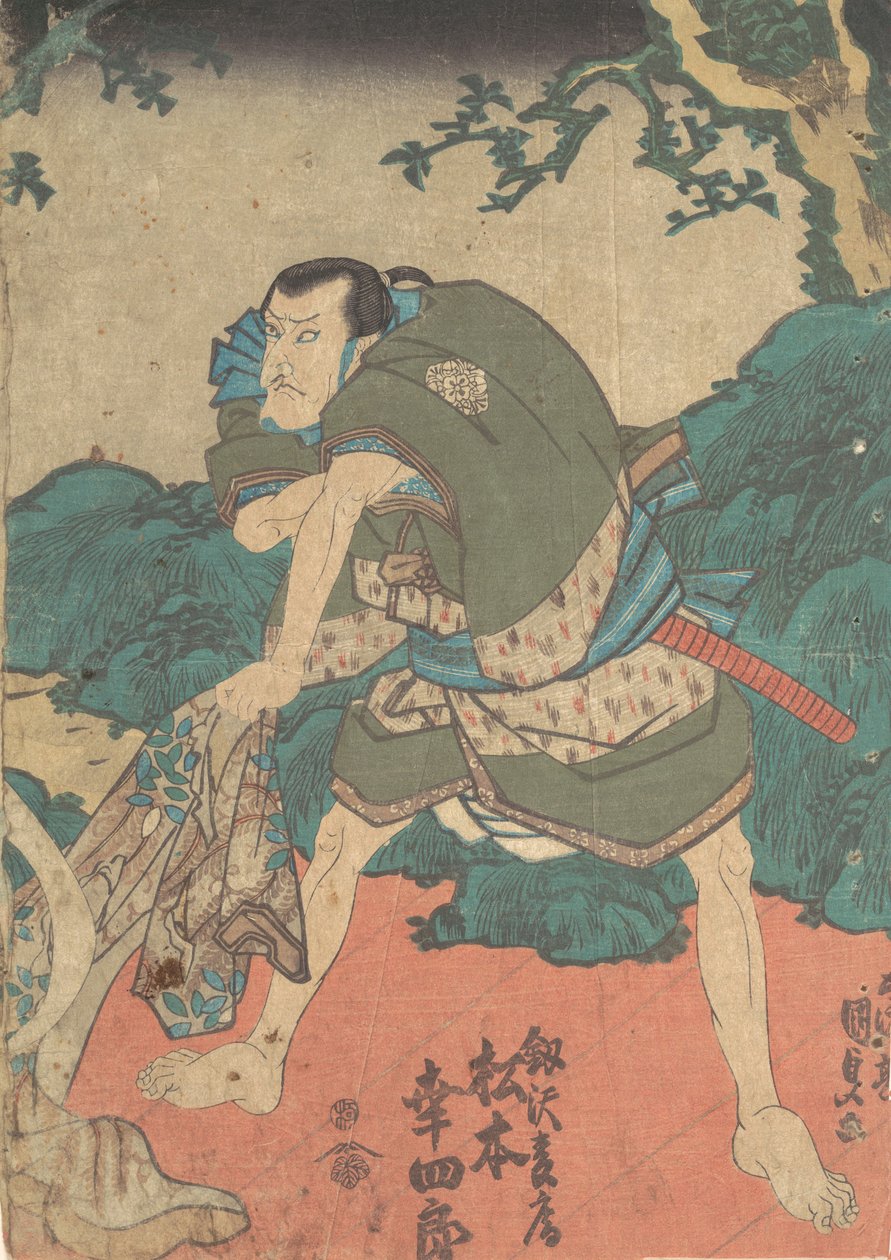 Trykk, 1800-tallet., 1800-tallet. av Utagawa Kunisada