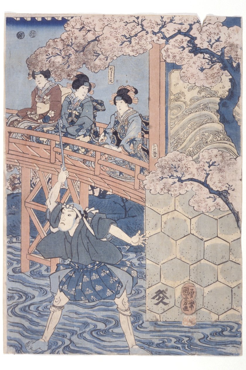 norwegian av Utagawa Kuniyoshi