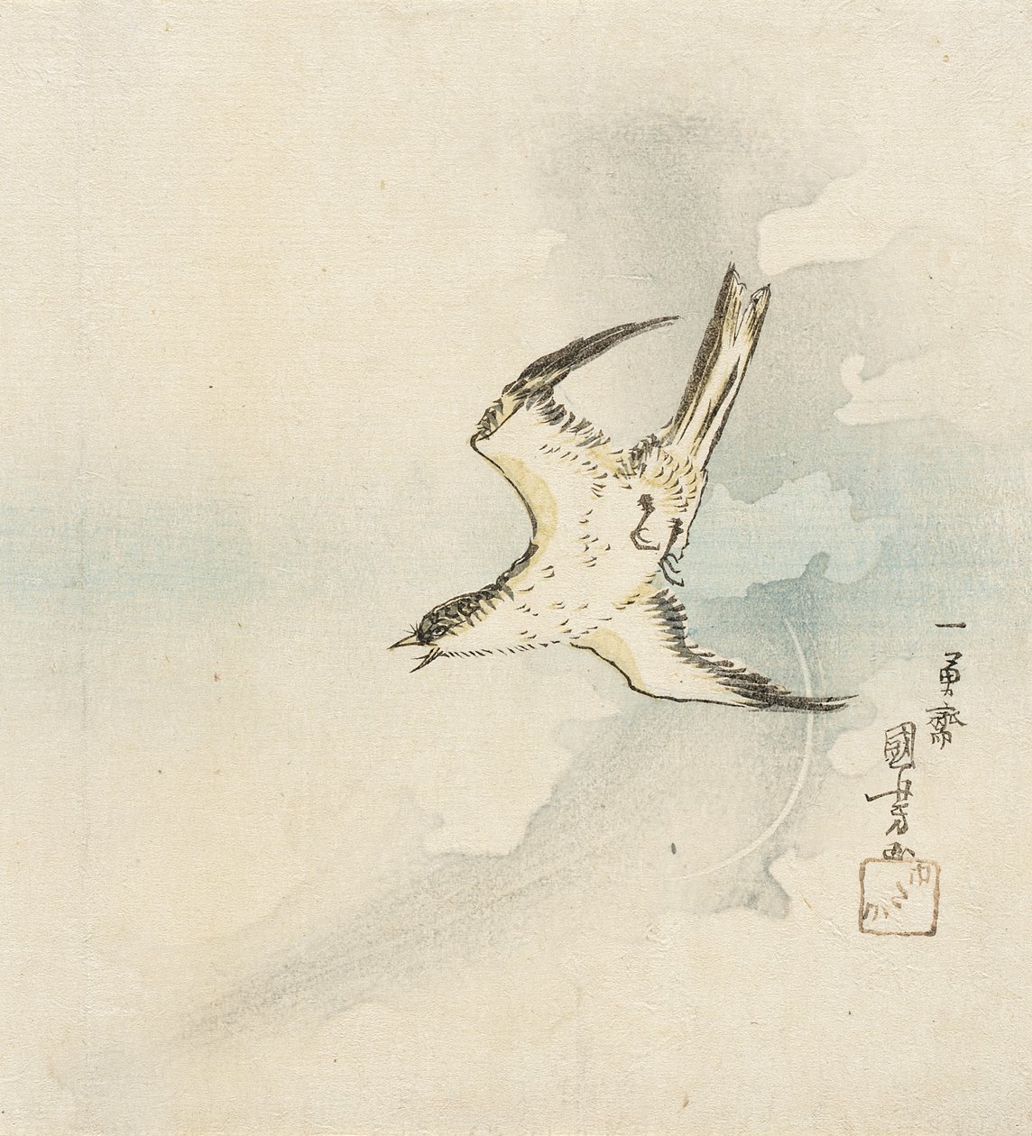 Japansk gjøk av Utagawa Kuniyoshi