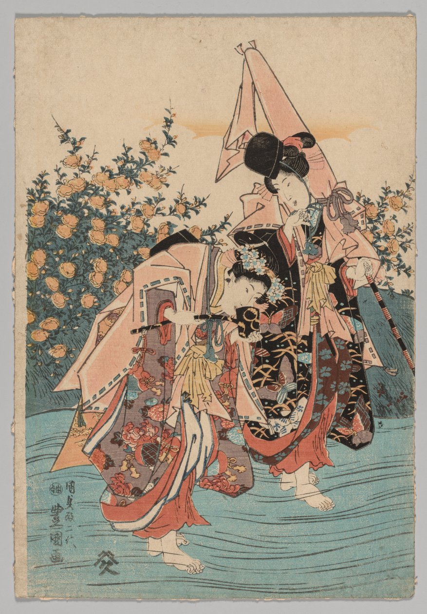 Skuespillere av Utagawa Toyokuni