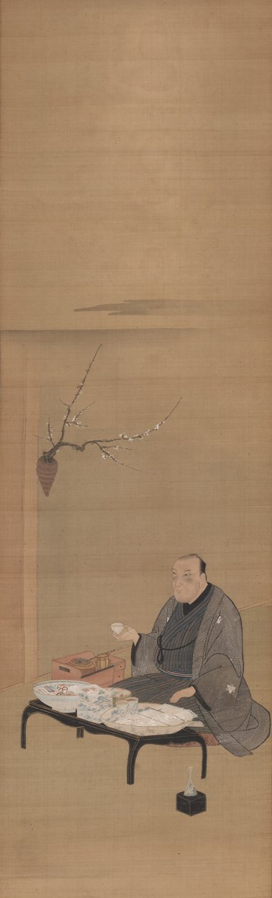 Portrett av Kinokuniya Bunzaemon, 1800-tallet. av Utagawa Toyokuni