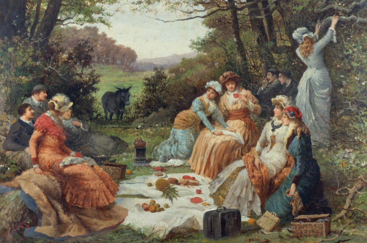 En piknik av V. Chavigny