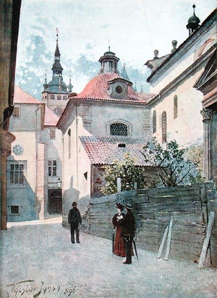 Jirska Ulice, Praha, illustrasjon fra 