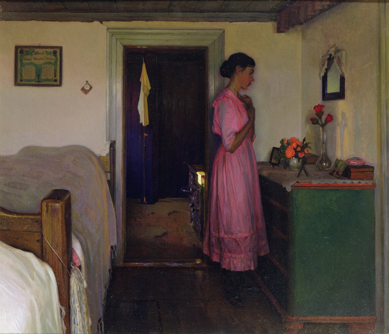 Et øyeblikks refleksjon, 1923 av Valdemar Kornerup