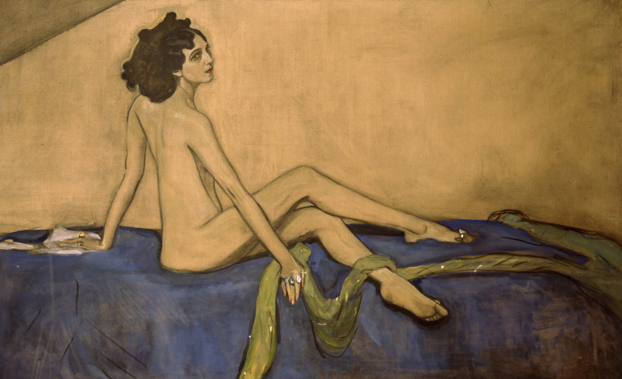 Ida Rubenstein av Valentin Aleksandrovich Serov
