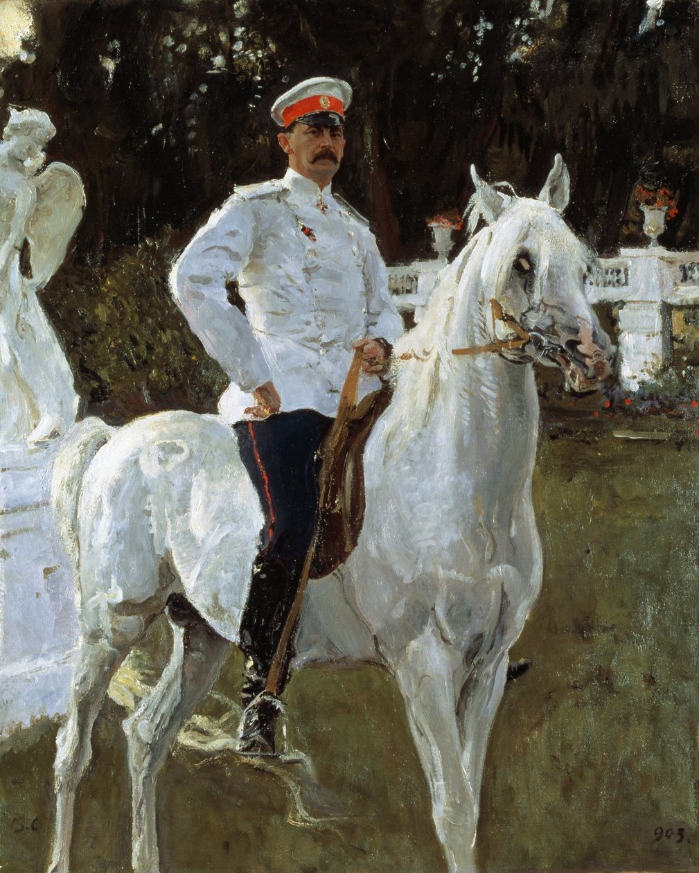Portrett av prins Felix Yussupov (1887-1967) 1903 av Valentin Aleksandrovich Serov