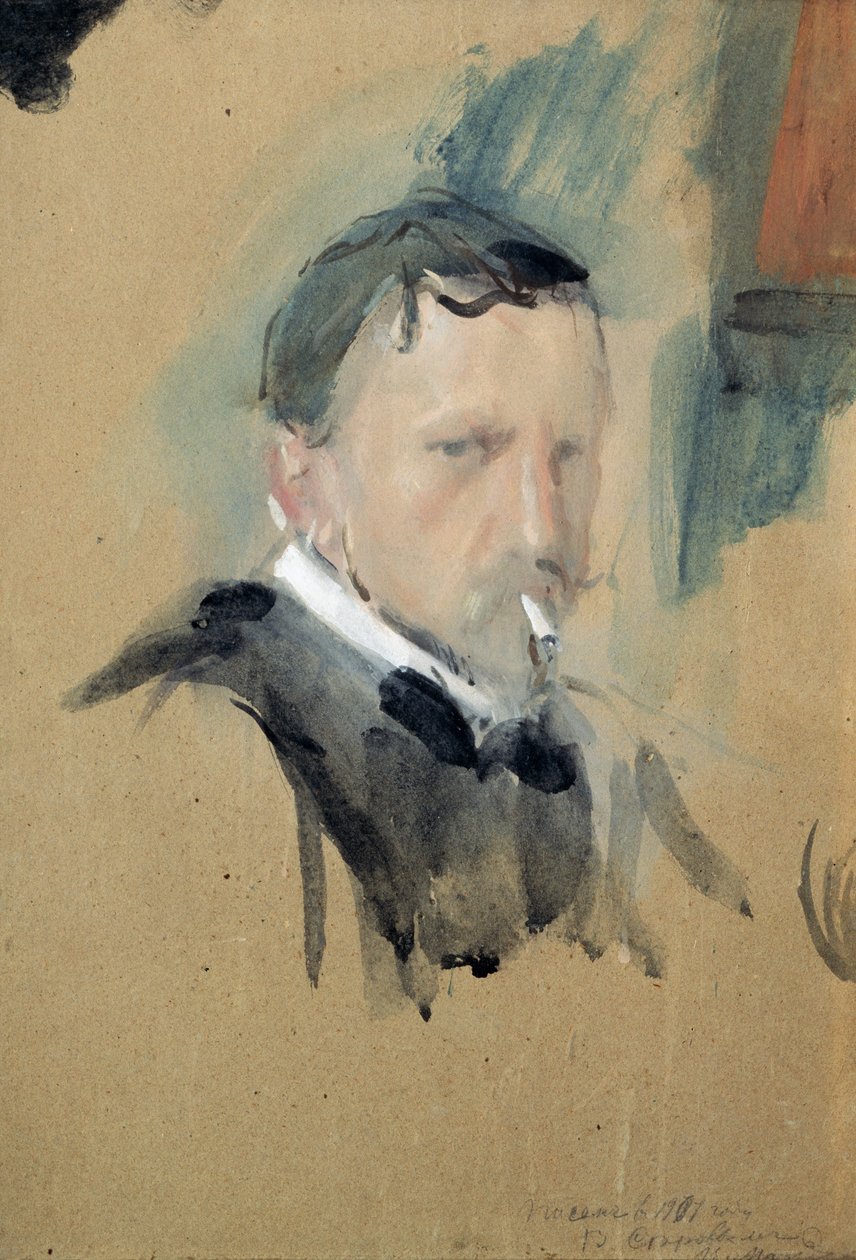 Selvportrett, 1901 av Valentin Aleksandrovich Serov