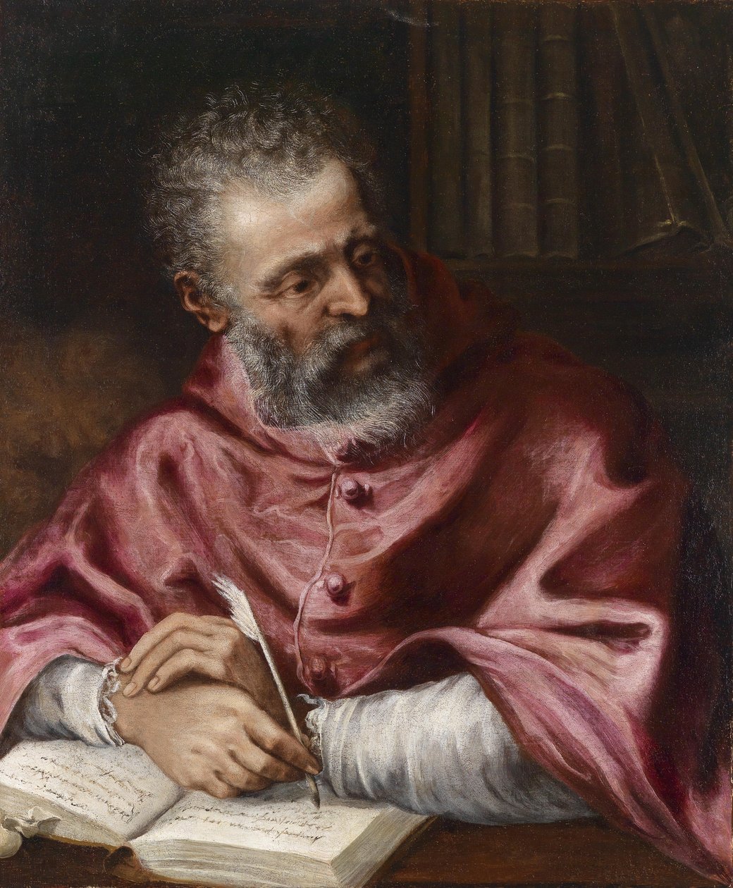 Portrett av en kardinal av Valentin Lefebvre