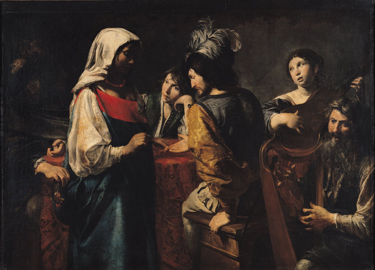 Spådame av Valentin de Boulogne