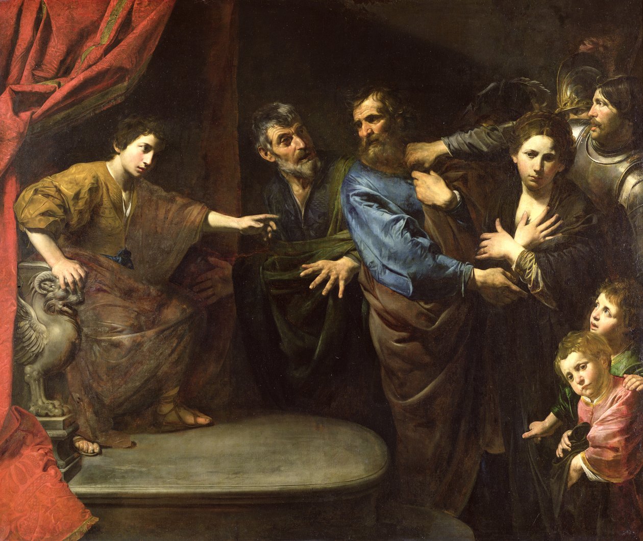Daniels dom eller Susannas uskyld av Valentin de Boulogne