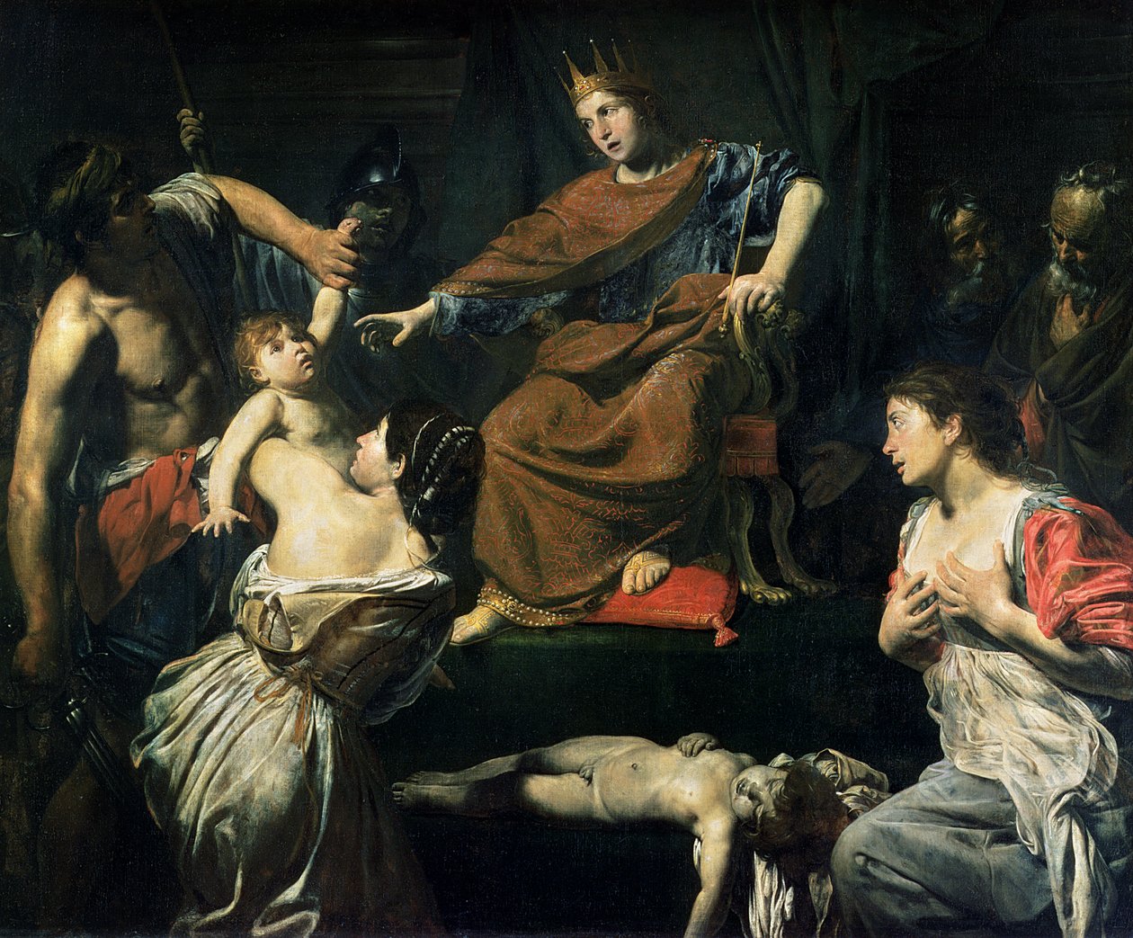 Salomos dom av Valentin de Boulogne