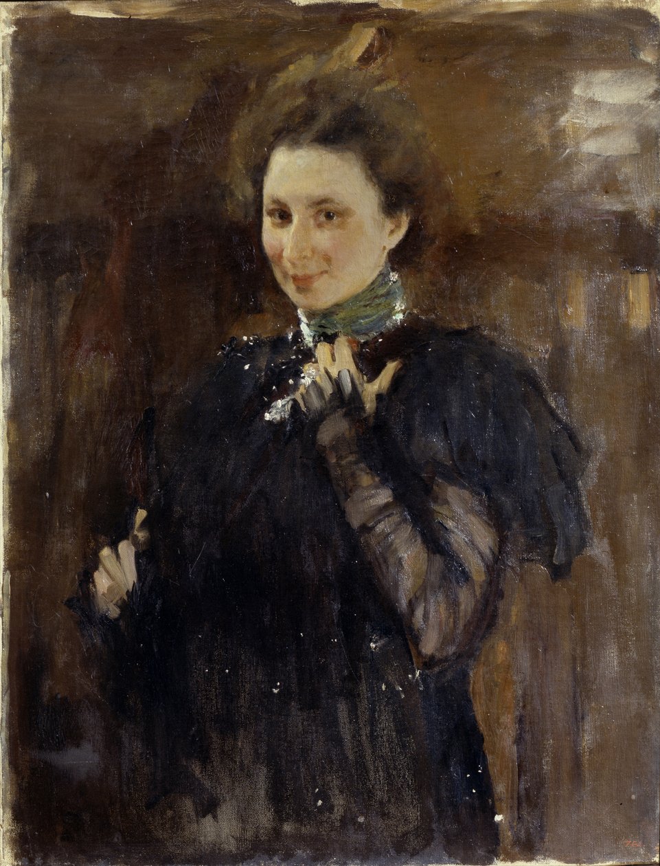Bytt til Portrait OP Olive 1-5, 2 av Valentin Aleksandrovich Serov