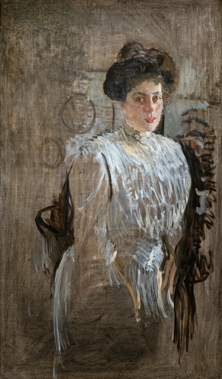 Portrett av Margarita Kirilovna Morozova av Valentin Aleksandrovich Serov