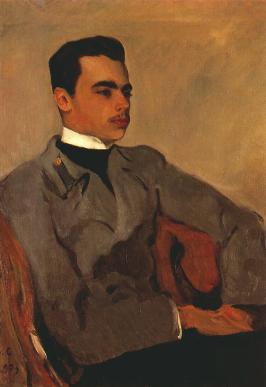 Portrett av prins Nikolai Yusupov, grev Sumarokov-Elston 1883-1908, 1903 av Valentin Aleksandrovich Serov