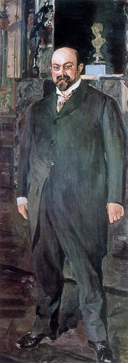 Portrett av Mikhail Abramovich Morozov, 1902 av Valentin Serov