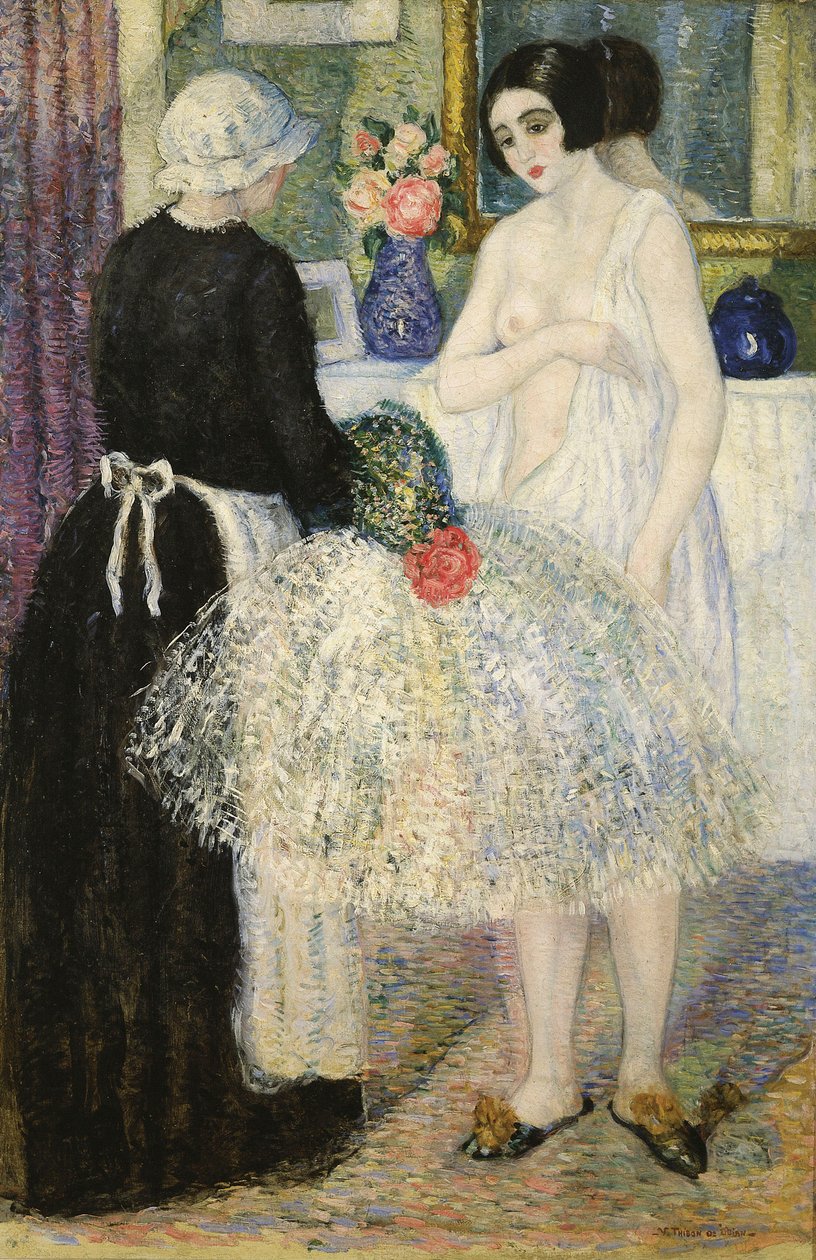 I El Camerin, ca. 1920 (olje på lerret) av Valentín Thibon de Libian