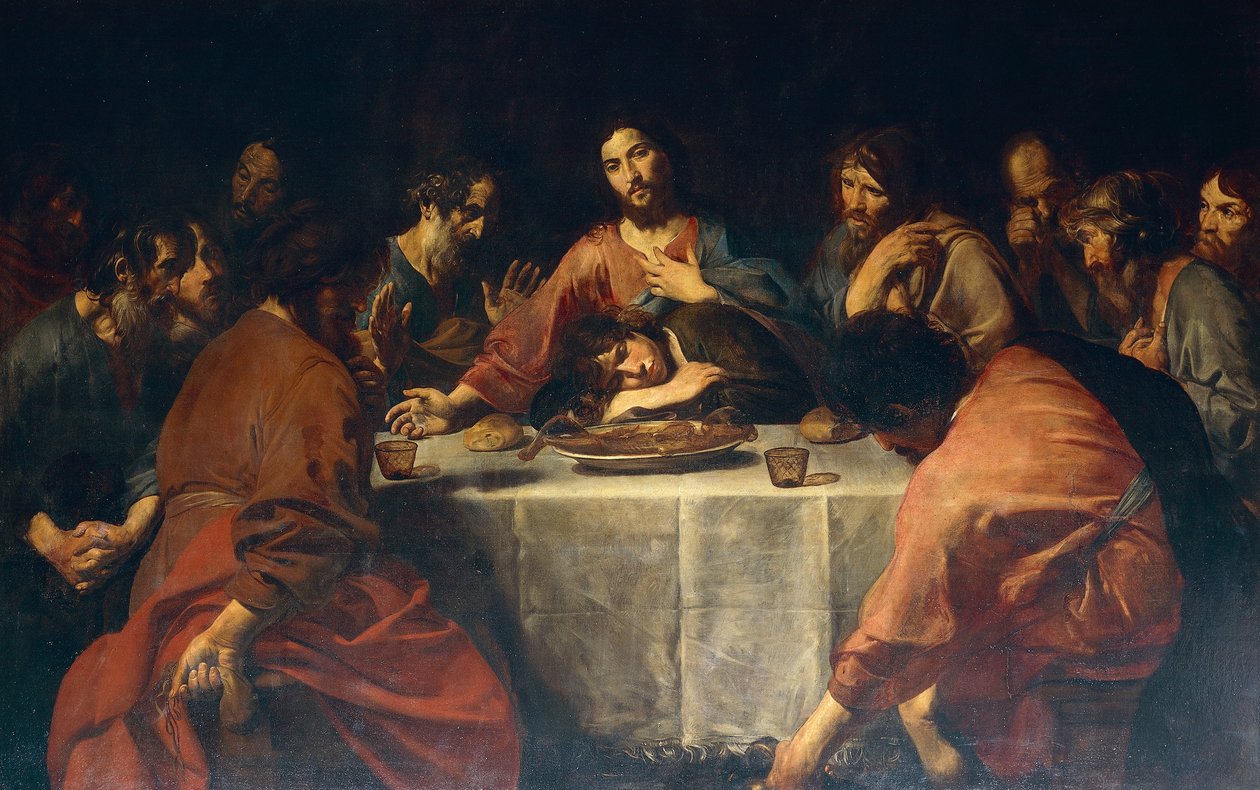 Siste måltid av Valentin de Boulogne