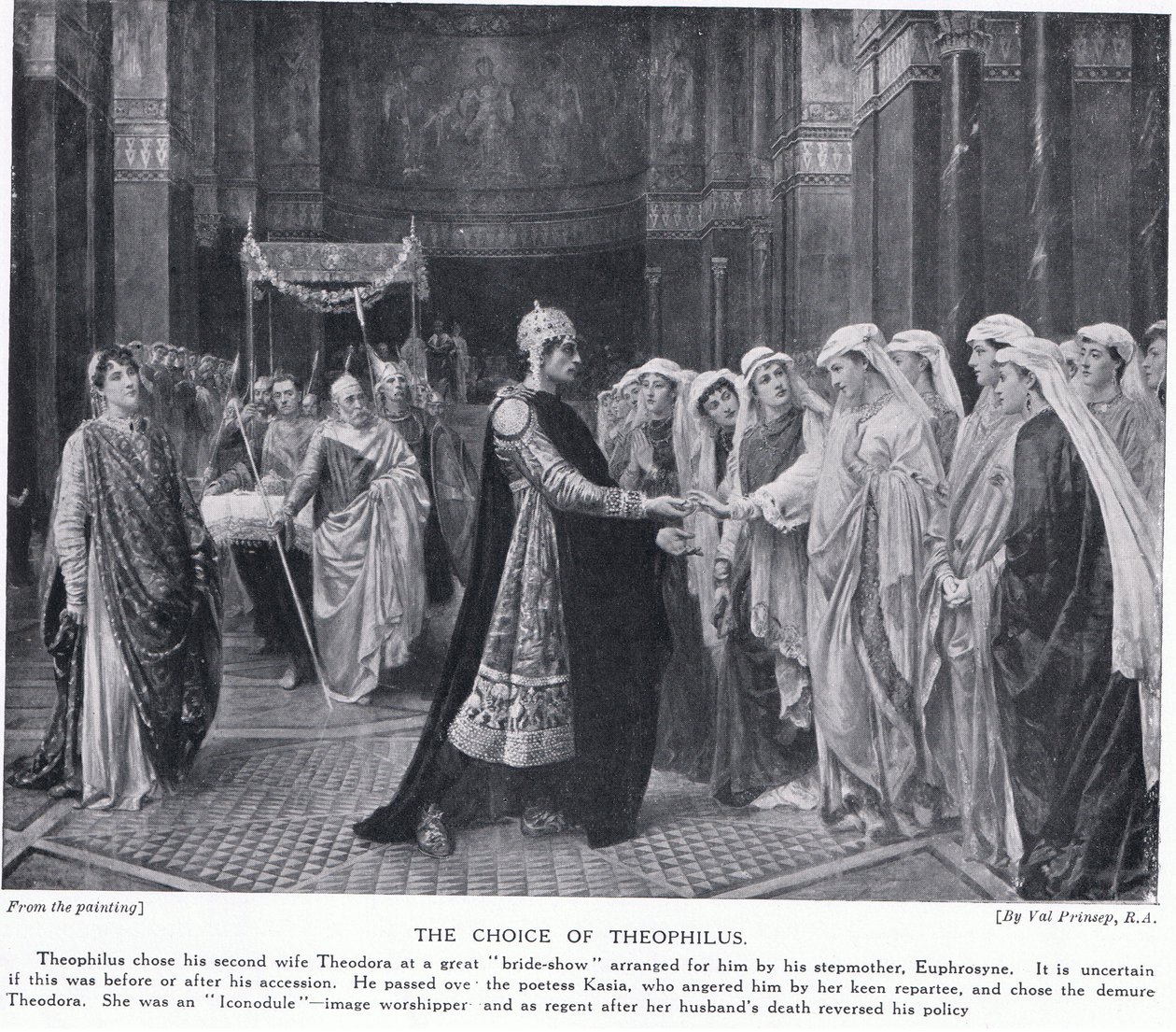 Valget av Theophilius av Valentine Cameron Prinsep