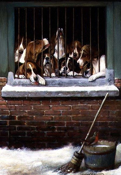 The Kennel Chant, 1896 av Valentine Thomas Garland