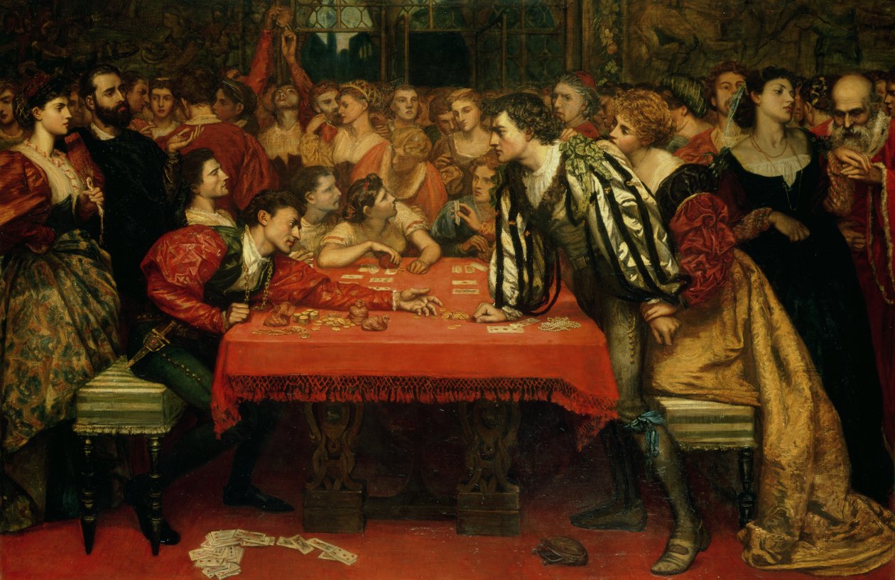 Et venetiansk spillhus i det sekstende århundre av Valentine Cameron Prinsep