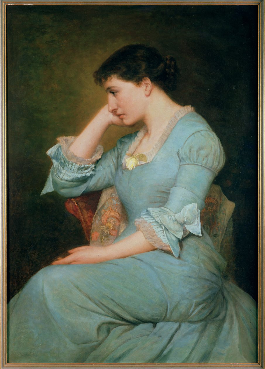 Portrett av Lillie Langtry, 1879 av Valentine Cameron Prinsep