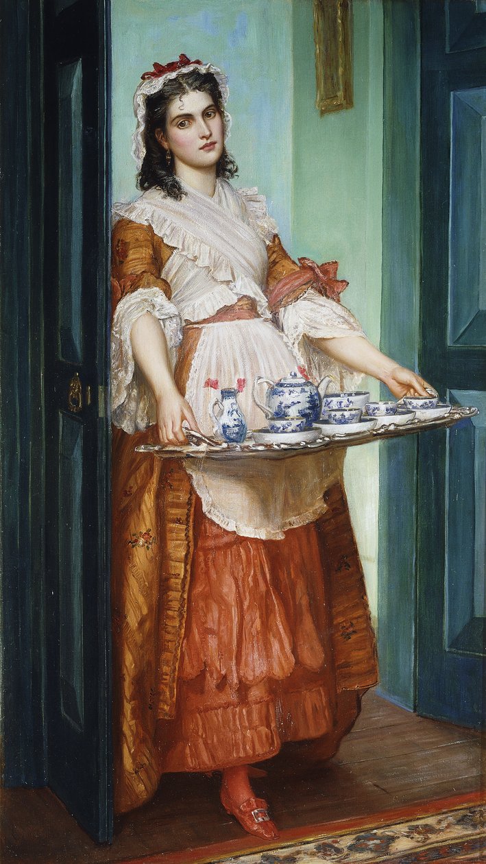 Retten med te, av Valentine Cameron Prinsep