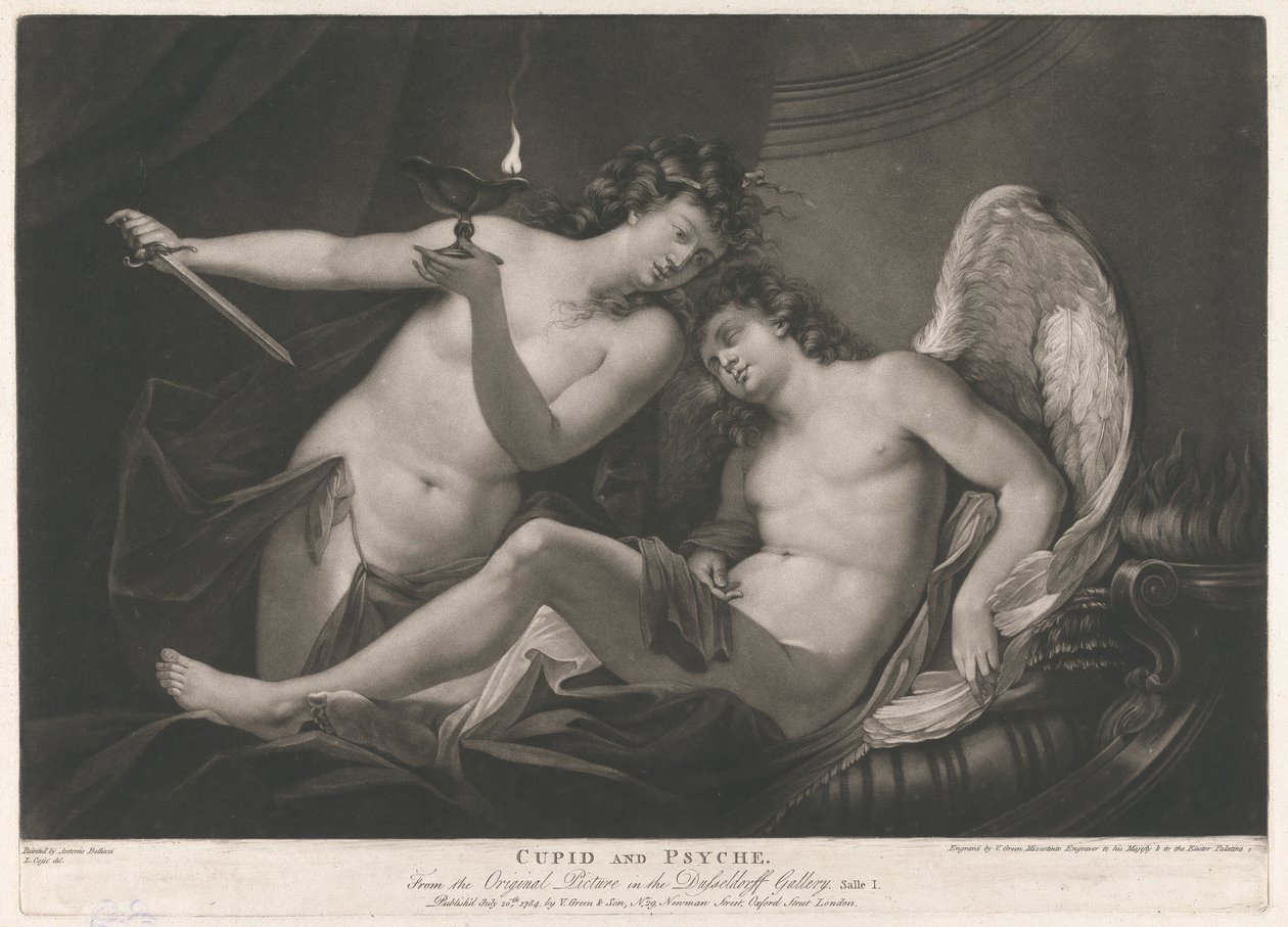 Amor og Psyche av Valentine Green