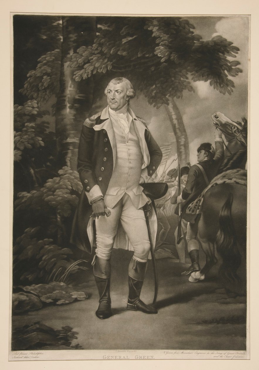 General Nathanael Greene av Valentine Green