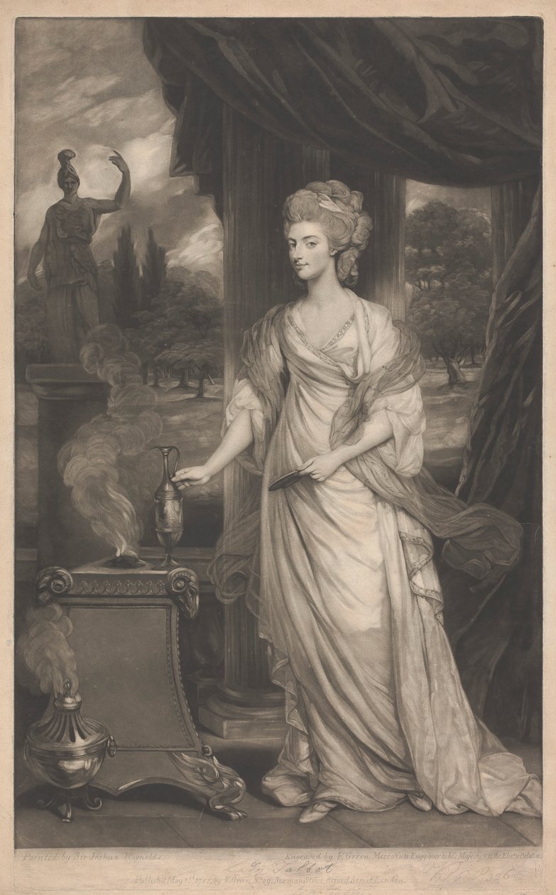 Lady Talbot av Valentine Green
