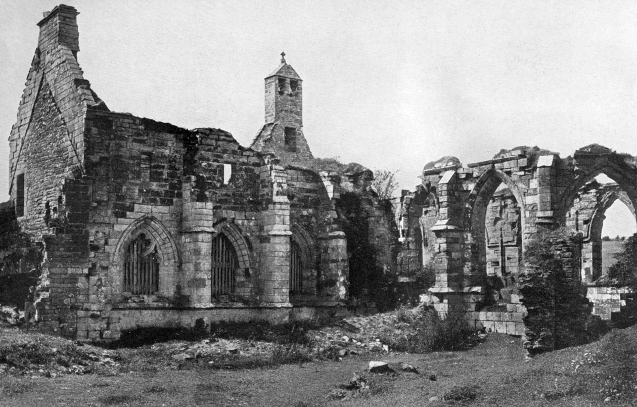 Crossraguel Abbey, Maybole, Sør-Ayrshire, Skottland, 1924-1926 av Valentine and Sons Ltd