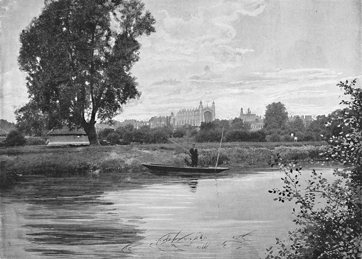 Eton: College Chapel, c1896 av Valentine and Sons Ltd