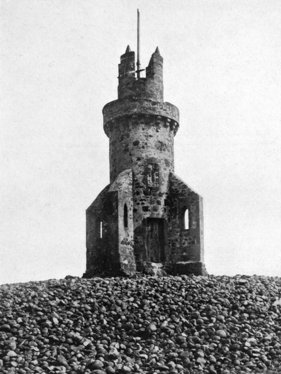 Johnston Tower, Laurencekirk, Aberdeenshire, Skottland, 1924-1926. av Valentine and Sons Ltd