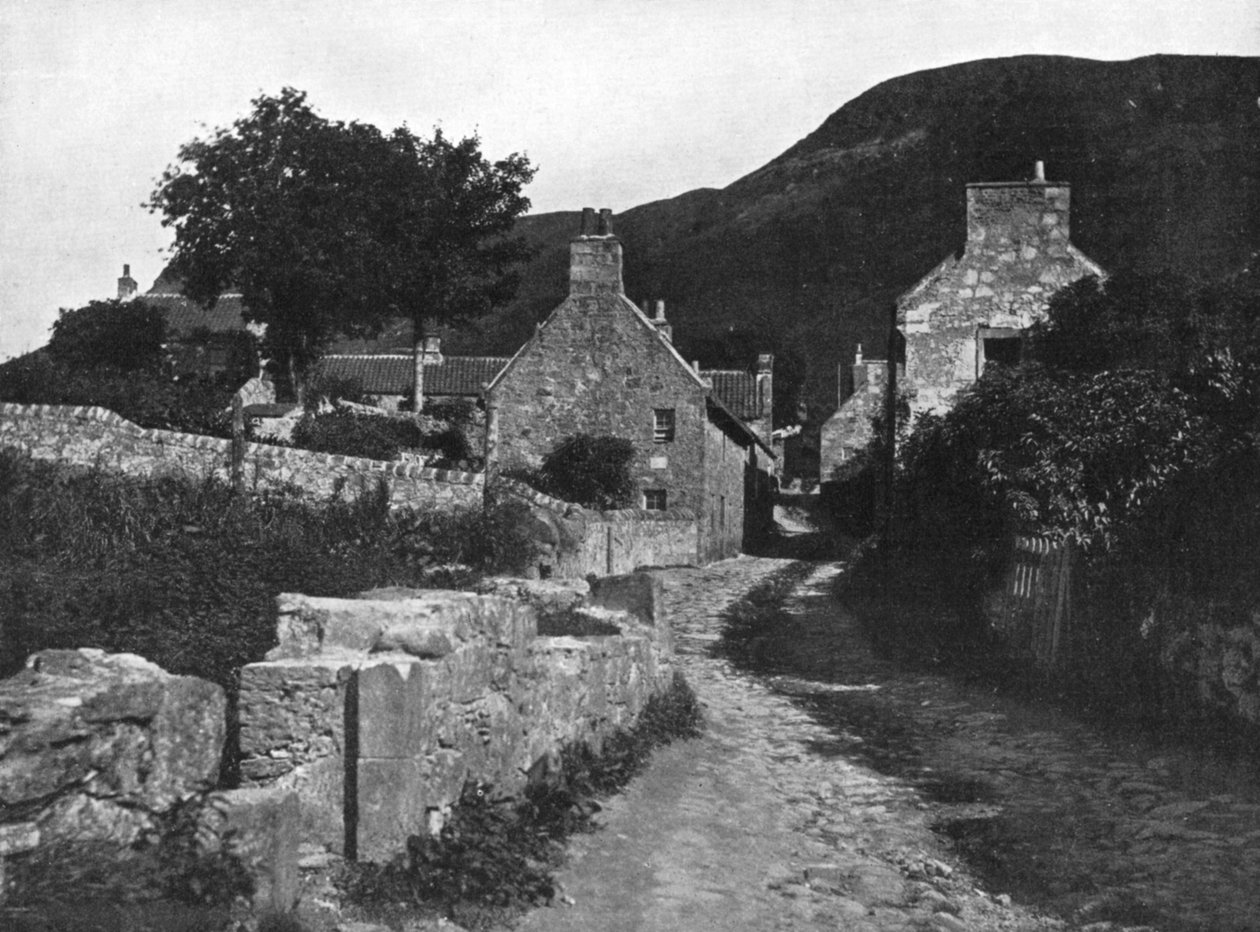 Michael Bruces hytte, Kinnesswood, Kinross, Skottland, 1924-1926. av Valentine and Sons Ltd