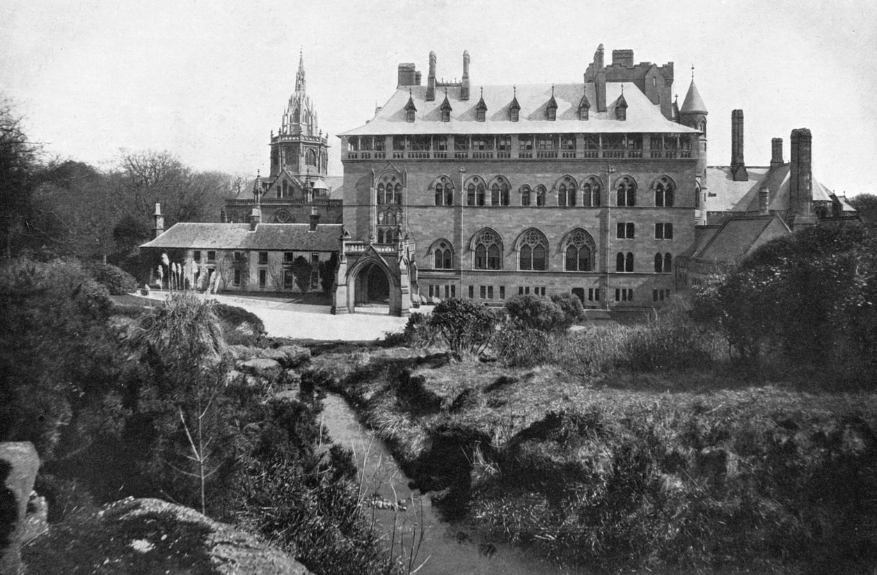 Mount Stuart House, Bute, Skottland, 1924-1926 av Valentine and Sons Ltd